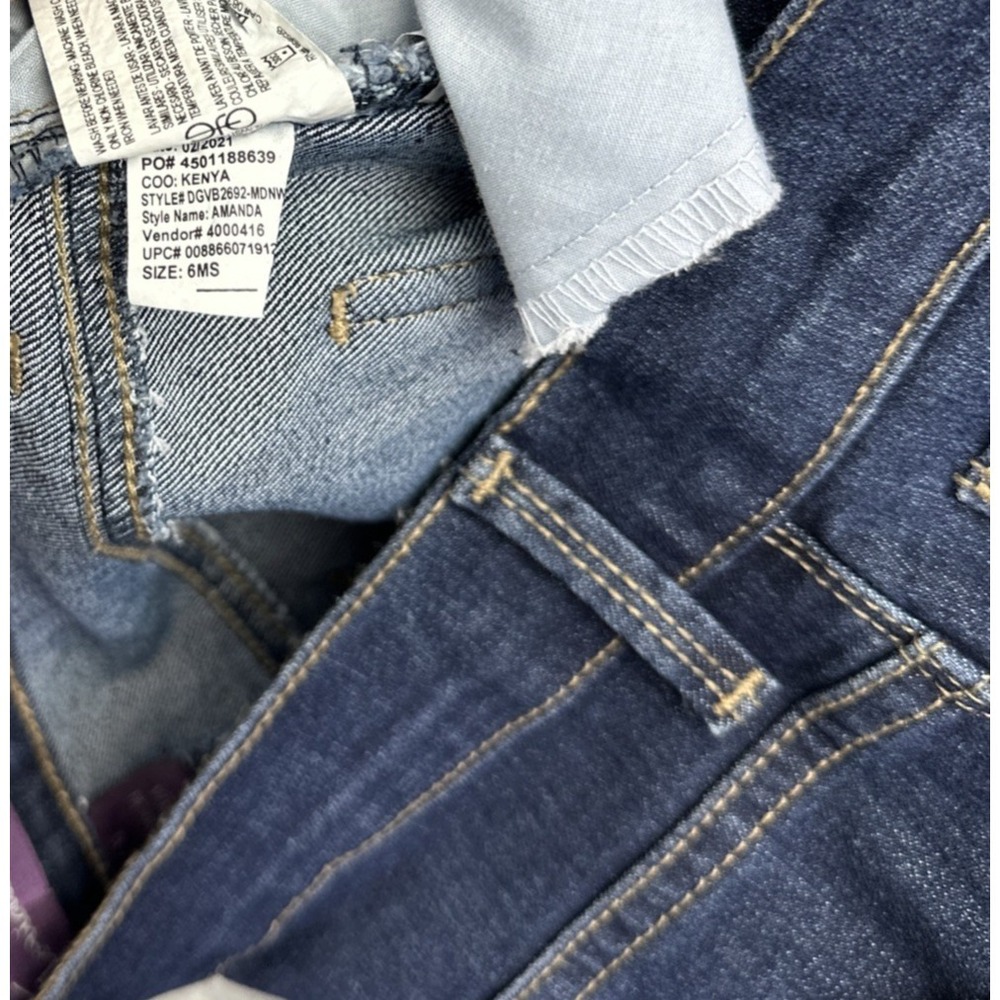 Gloria Vanderbilt Women's Amanda Jeans Size 6 - Picture 10 of 10